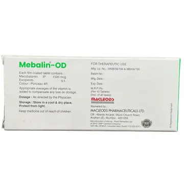 Mebalin Od Tablet product image