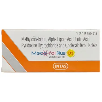 Mecofol Plus D3 Tablet product image