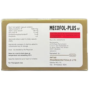 Mecofol Plus Nf Capsule product image