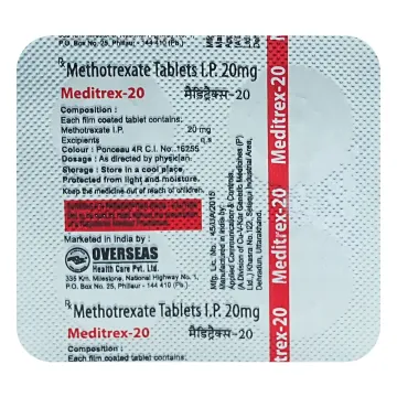 Meditrex 20 Tablet product image