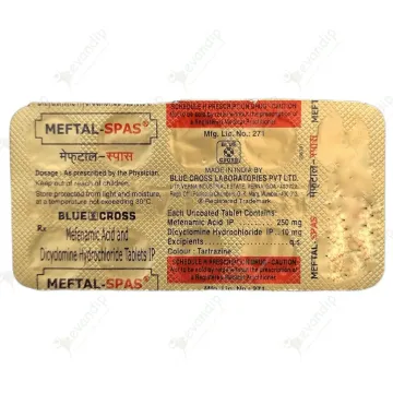 Meftal Spas Tablet product image