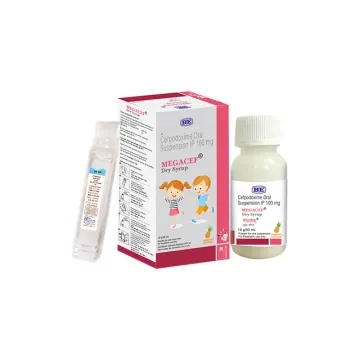 Megacef 100 Dry Syrup product image