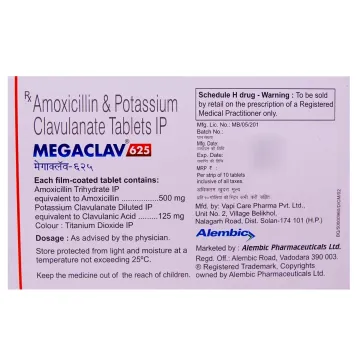 Megaclav 625 Tablet product image