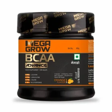 Megagrow Bcaa Orange Powder 400gm product image