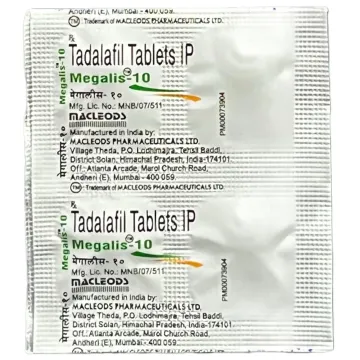 Megalis 10 Tablet product image
