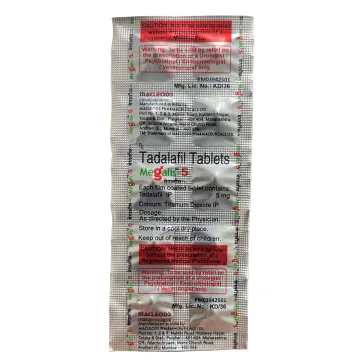 Megalis 5 Tablet product image