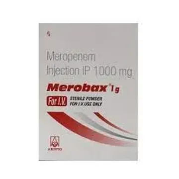 Merobax 1gm Injection product image