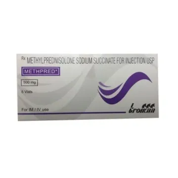 Methpred 500mg Injection product image