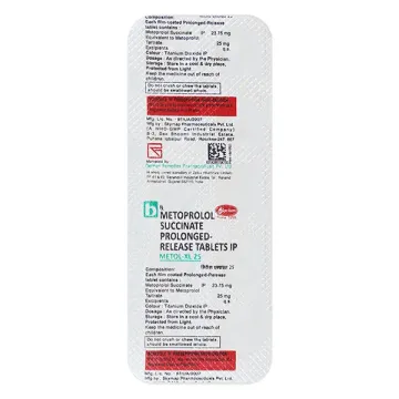 Metol Xl 25 Tablet product image