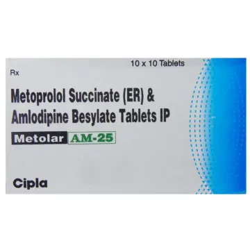 Metolar Am 25 Tablet product image