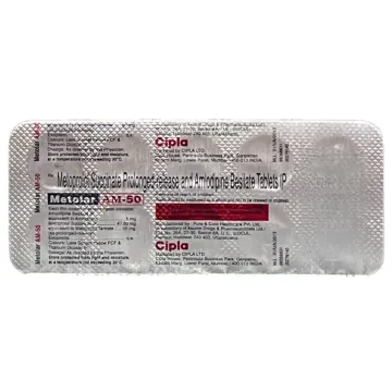 Metolar Am 50 Tablet product image