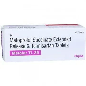 Metolar Tl 25 Tablet product image