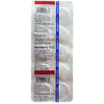Metolet R 50/5 Tablet product image