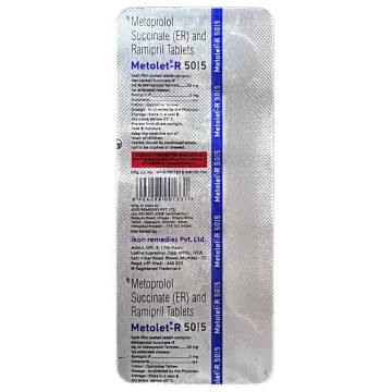 Metolet R 50/5 Tablet product image