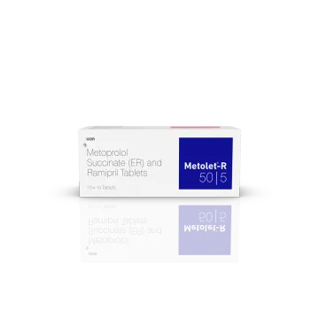 Metolet R 50/5 Tablet product image