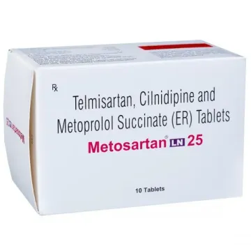 Metosartan Ln 25 Tablet product image