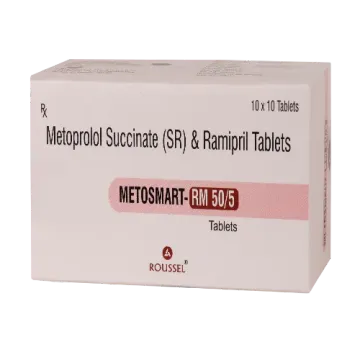 Metosmart Rm 50/5mg Tablet product image