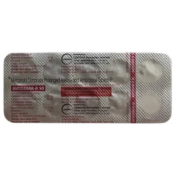 Metozaar A 50 Tablet product image