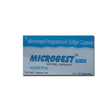Microgest 200mg Capsule product image