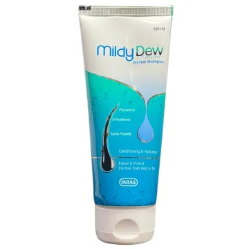 Mildy Dew Dry Hair Shampoo 100ml product image