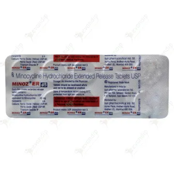 Minoz Er 65mg Tablet product image
