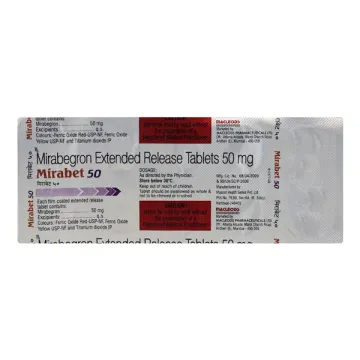Mirabet 50 Tablet product image