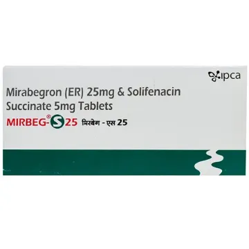 Mirbeg S 25 Tablet product image