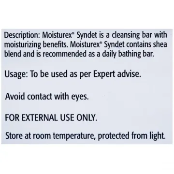 Moisturex Syndet Bathing Bar product image