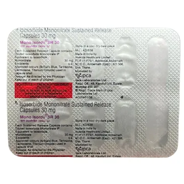 Mono Isordil Sr 30 Capsule product image
