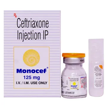 Monocef 125mg Injection product image