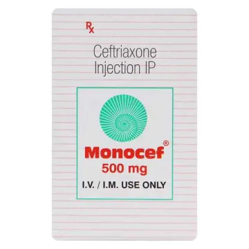 Monocef 500mg Injection product image