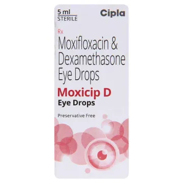 Moxicip D Eye Drops product image