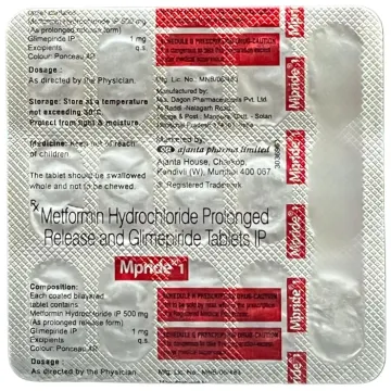 Mpride 1 Tablet product image