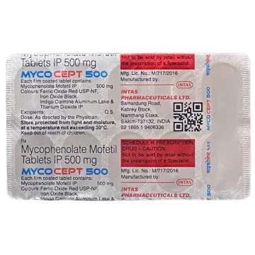 Mycocept 500 Tablet product image