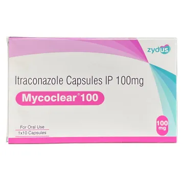 Mycoclear 100 Capsules product image