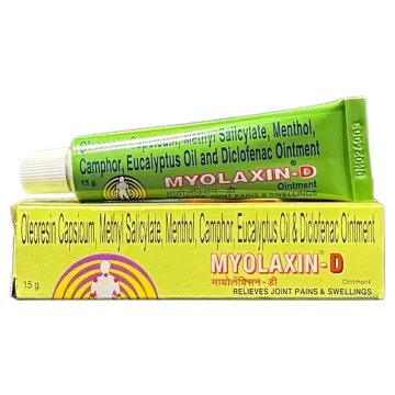 Myolaxin D Ointment 15gm product image