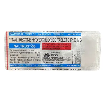 Naltrust 50 Tablet product image