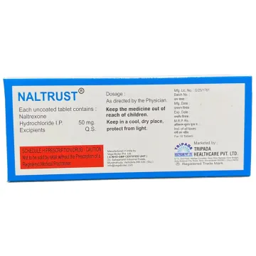 Naltrust 50 Tablet product image