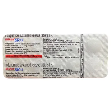 Natrilix Sr Tablet product image