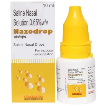 Nazodrop Nasal Drops 10ml product image