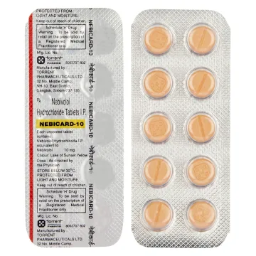 Nebicard 10 Tablet product image