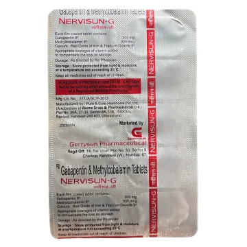 Nervisun G Tablet product image