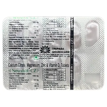 Neuxivit Cz Tablet product image