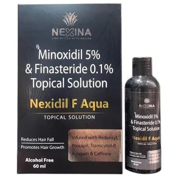 Nexidil F Aqua Topical Solution 60ml product image