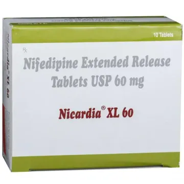 Nicardia Xl 60 Tablet product image