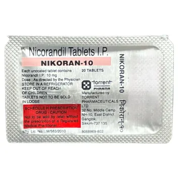 Nikoran 10 Tablet product image