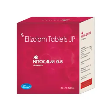 Nitocalm 0.5 Tablet product image