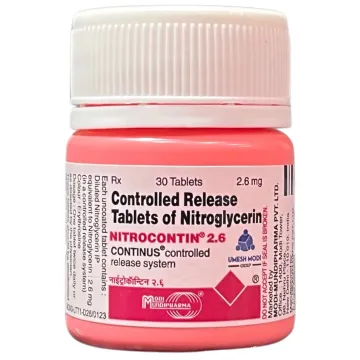 Nitrocontin 2.6 Tablet product image