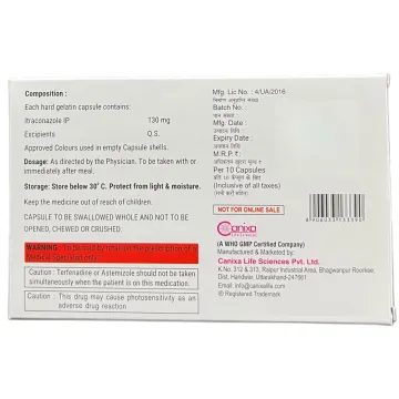 Nixitral Ed 130 Capsule product image