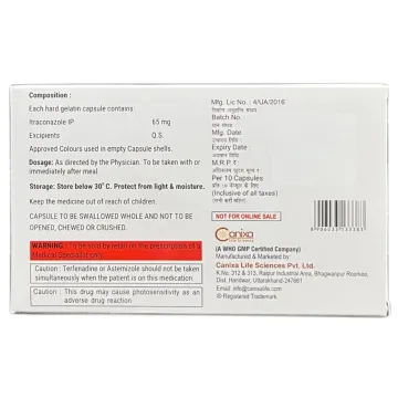 Nixitral Ed 65 Capsule product image